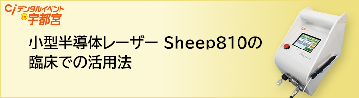 小型半導体レーザー Sheep810の臨床での活用法